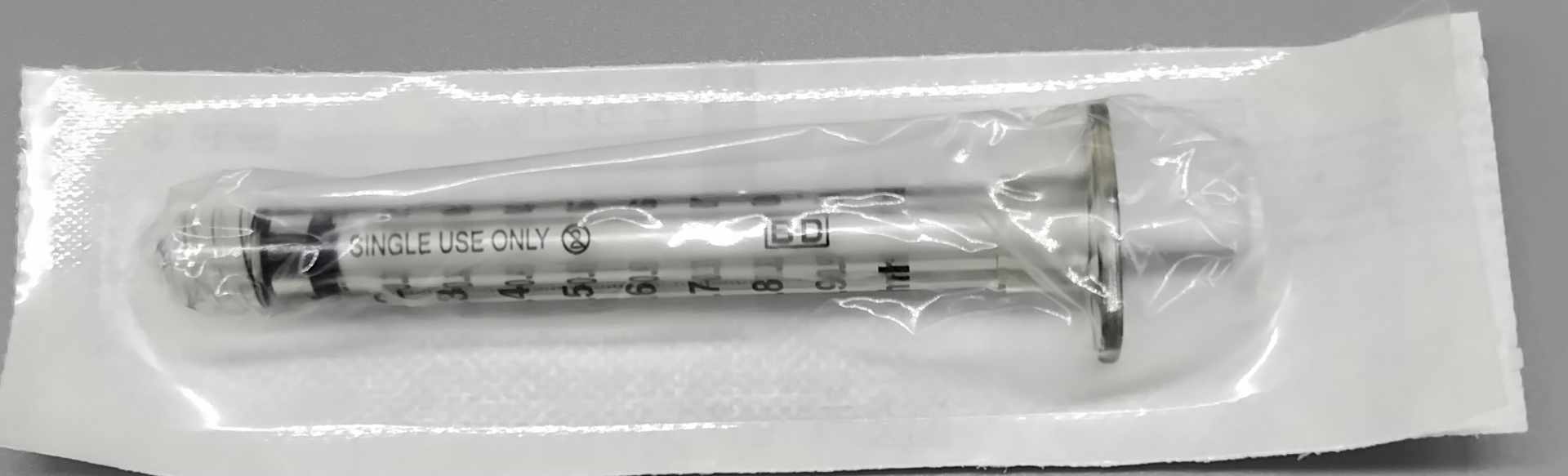 Siringa senza ago attacco luer lock 1ml