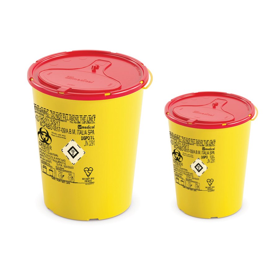 Contenitore smaltimento taglienti